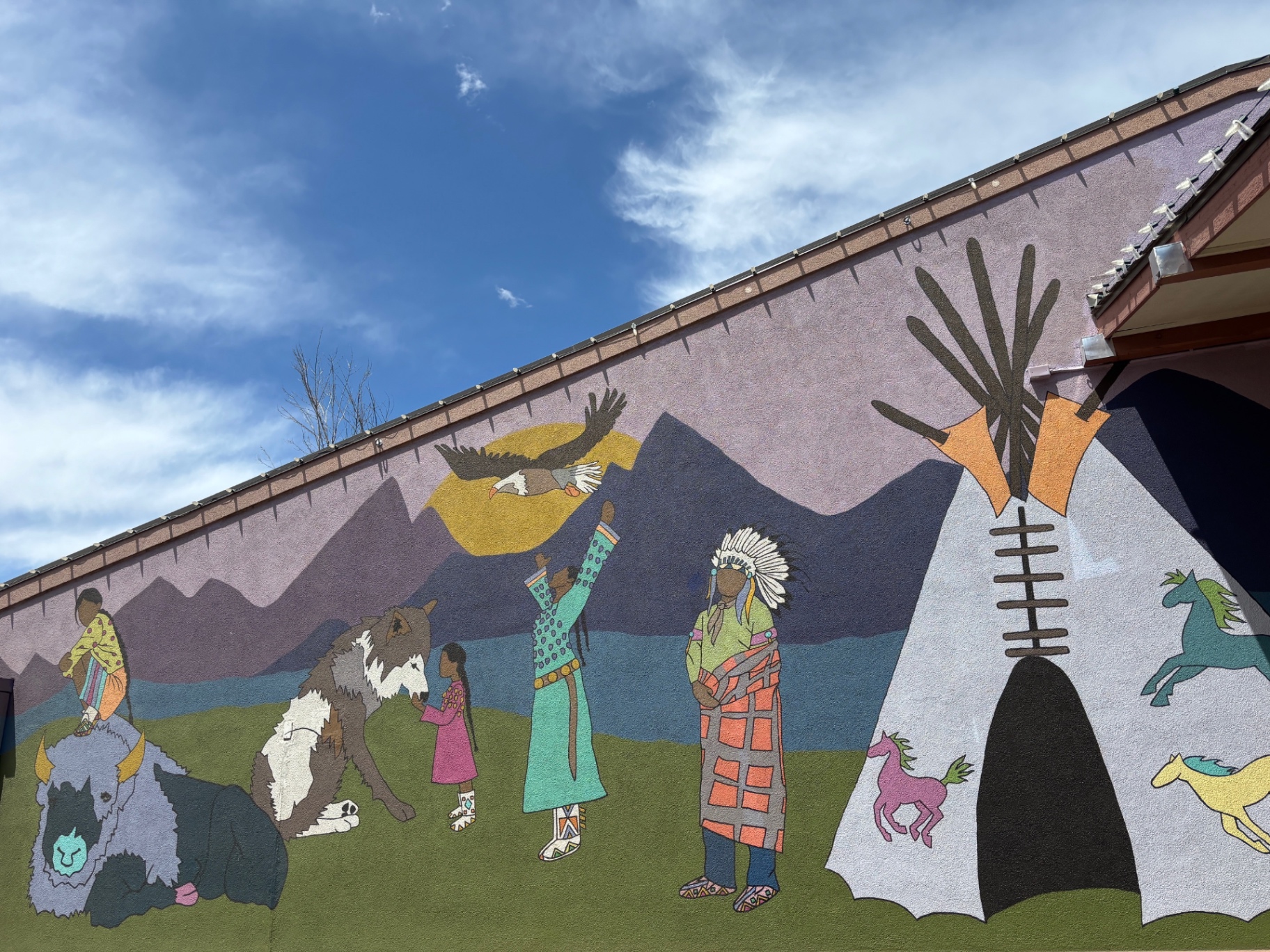 “What Once Was” mural by Danielle SeeWalker